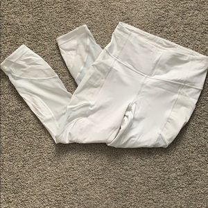 White Lululemon Leggings